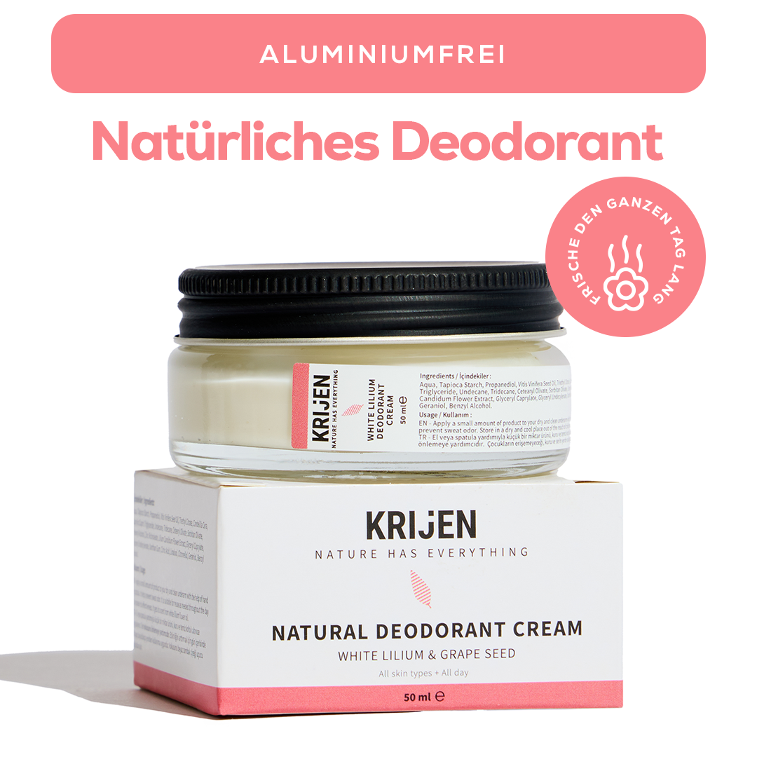 Weiße Lilie & Traubenkern Creme-Deodorant 50 ml