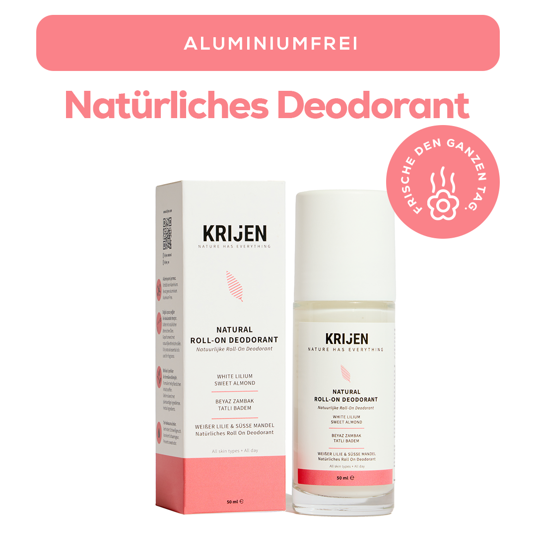 Roll-On-Deodorant „White Lily & Sweet Almond“ (50 ml)
