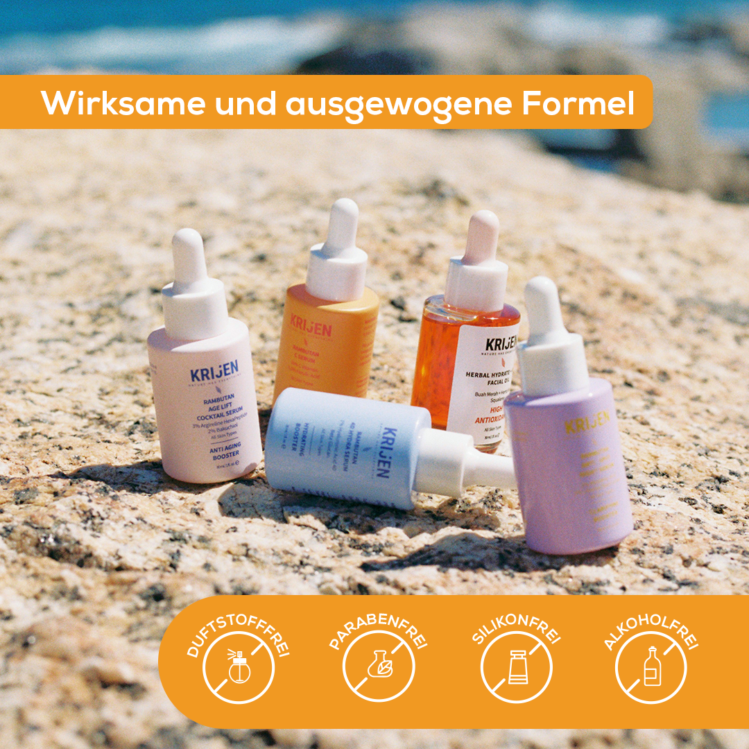 Revitalisierendes Serum mit Rambutan, Vitamin C und Ferulasäure