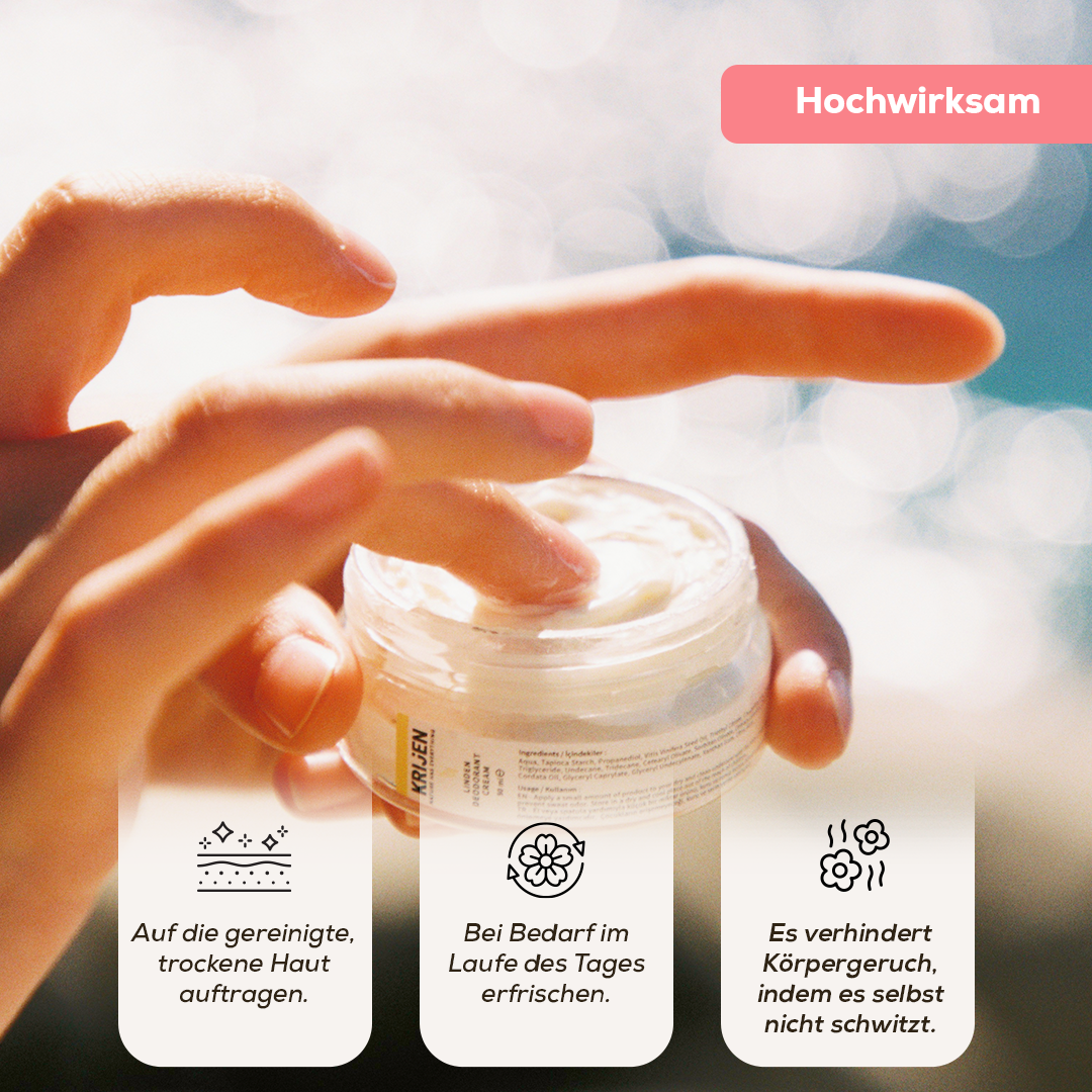 Weiße Lilie & Traubenkern Creme-Deodorant 50 ml