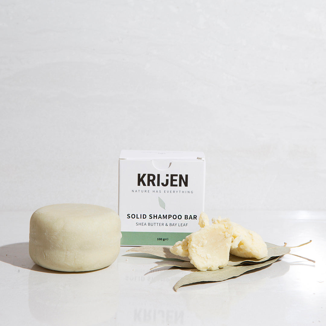 Sheaboter & Laurierblad Shampoo Bar 100 Gr