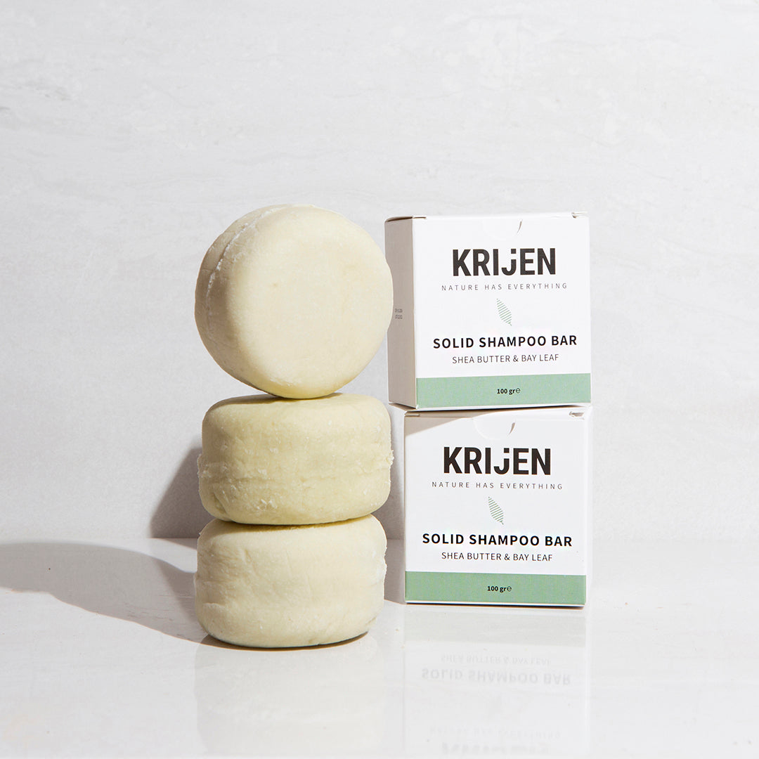 Sheaboter & Laurierblad Shampoo Bar 100 Gr