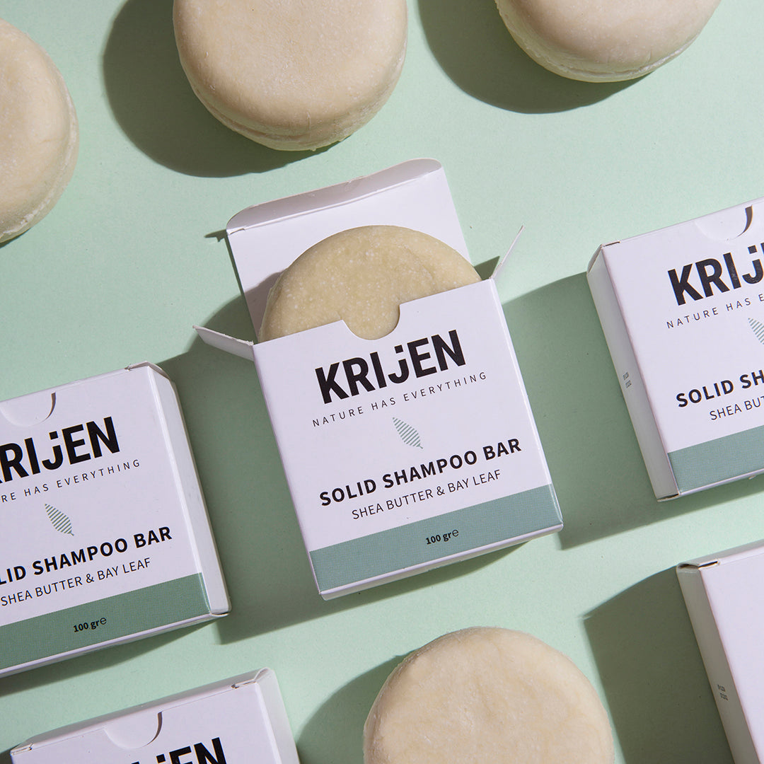 Sheaboter & Laurierblad Shampoo Bar 100 Gr