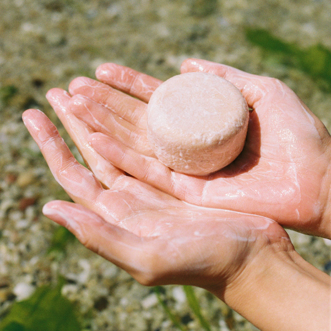 Festes Shampoo-Riegel Argan & Lavendel 100 Gr