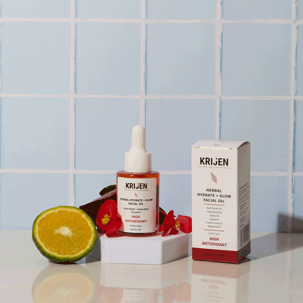 Buah Merah + Squalan Feuchtigkeitsspendendes Gesichtsöl 30 ml