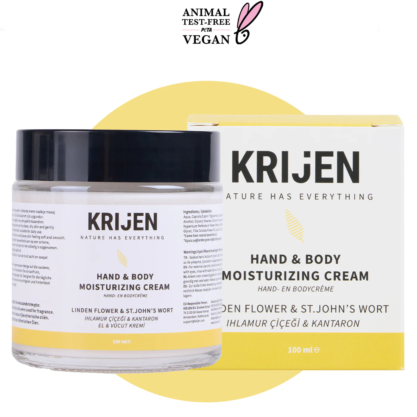 Linden & St. John's Wort Hand and Body Cream