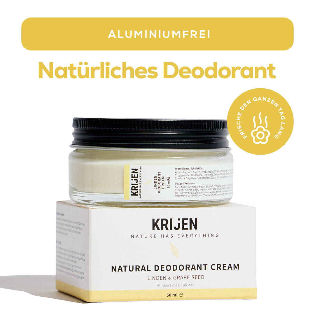 Creme-Deodorant Lindenblüte &amp; Traubenkern (50 ml) 