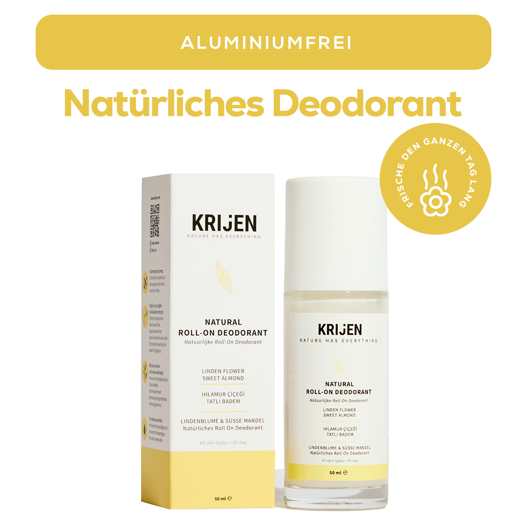 Roll-On-Deodorant mit Lindenblüten und süßer Mandel (50 ml) 