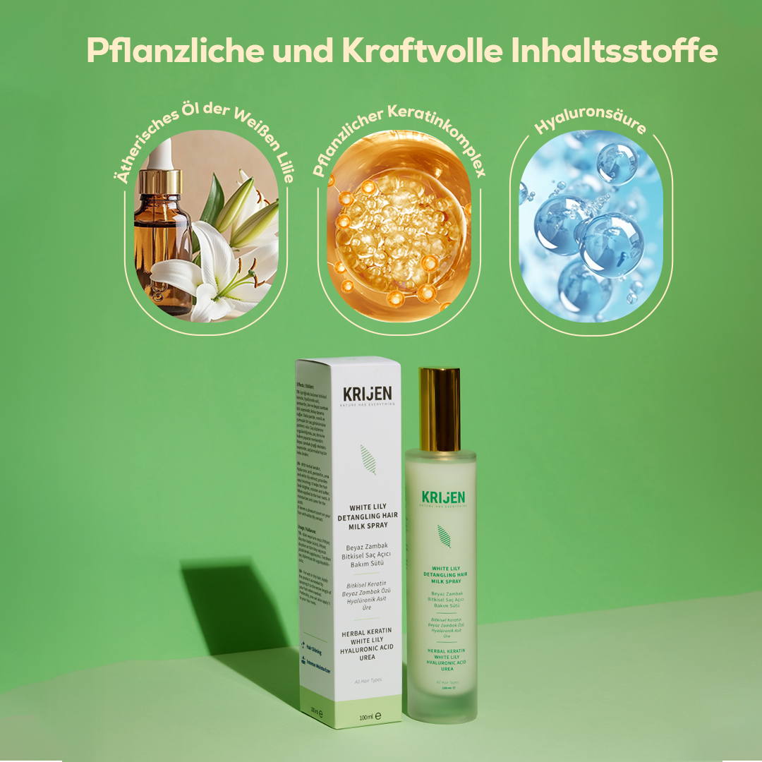 White Lily - Pflanzliche entwirrende Keratinmilch (100 ml)