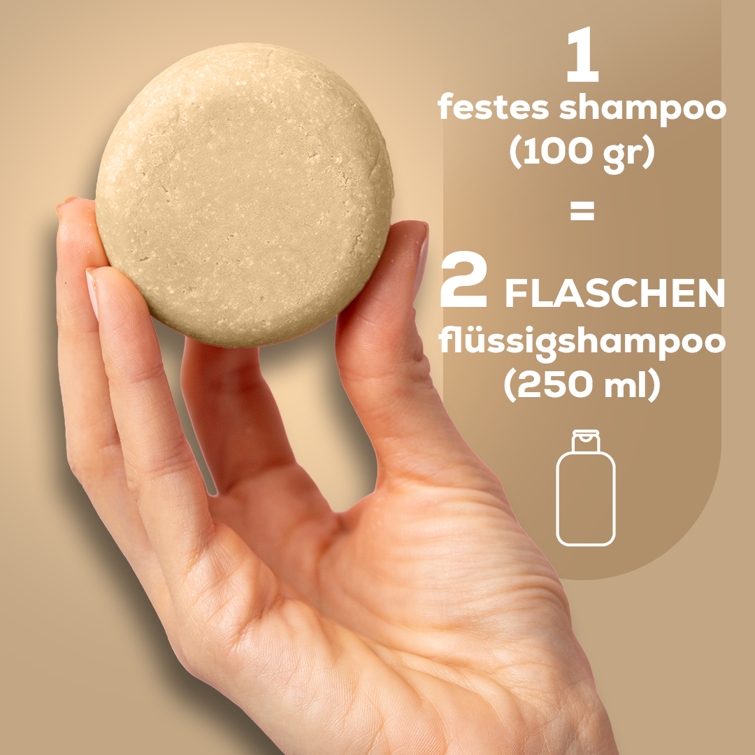 Rhassoul &amp; Sage Solid Shampoo Bar 100 Gr