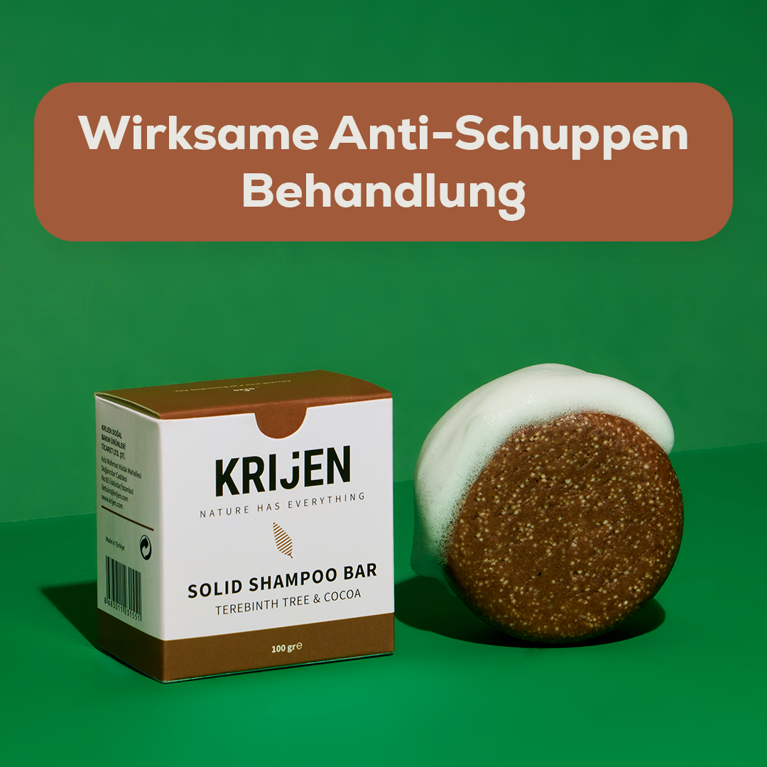 Festes Shampoo Terebinthe  & Kakao 100 g – mit natürlichem Luffa
