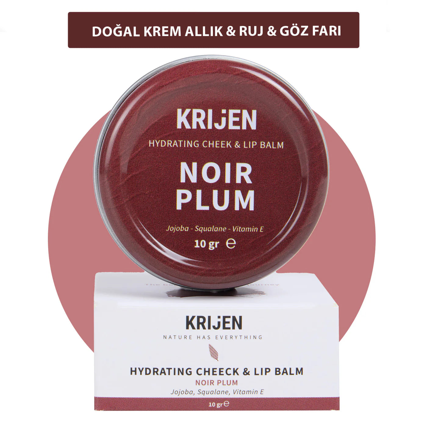Noir Plum Tinted Lip & Cheek Balm
