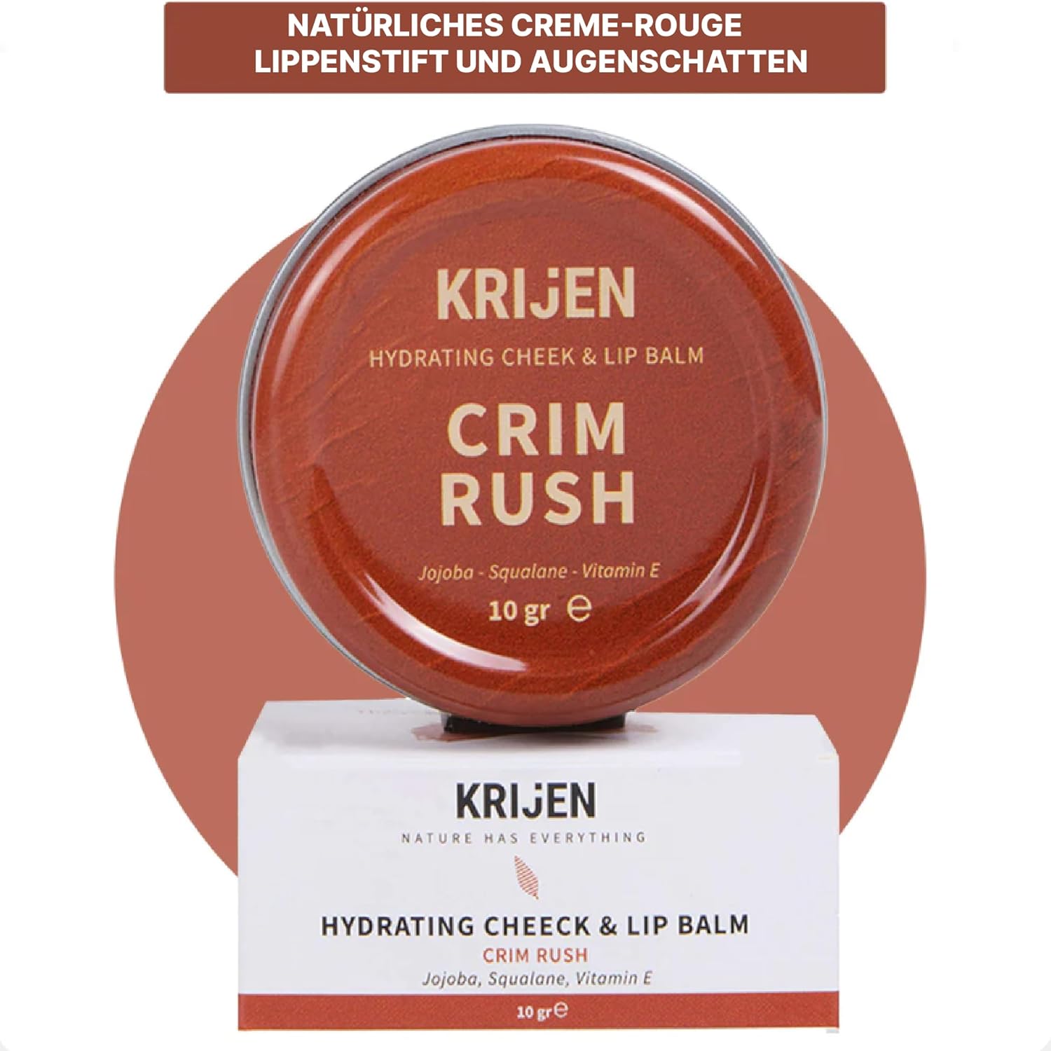 Crim Rush Getönter Lippen- & Wangenbalsam