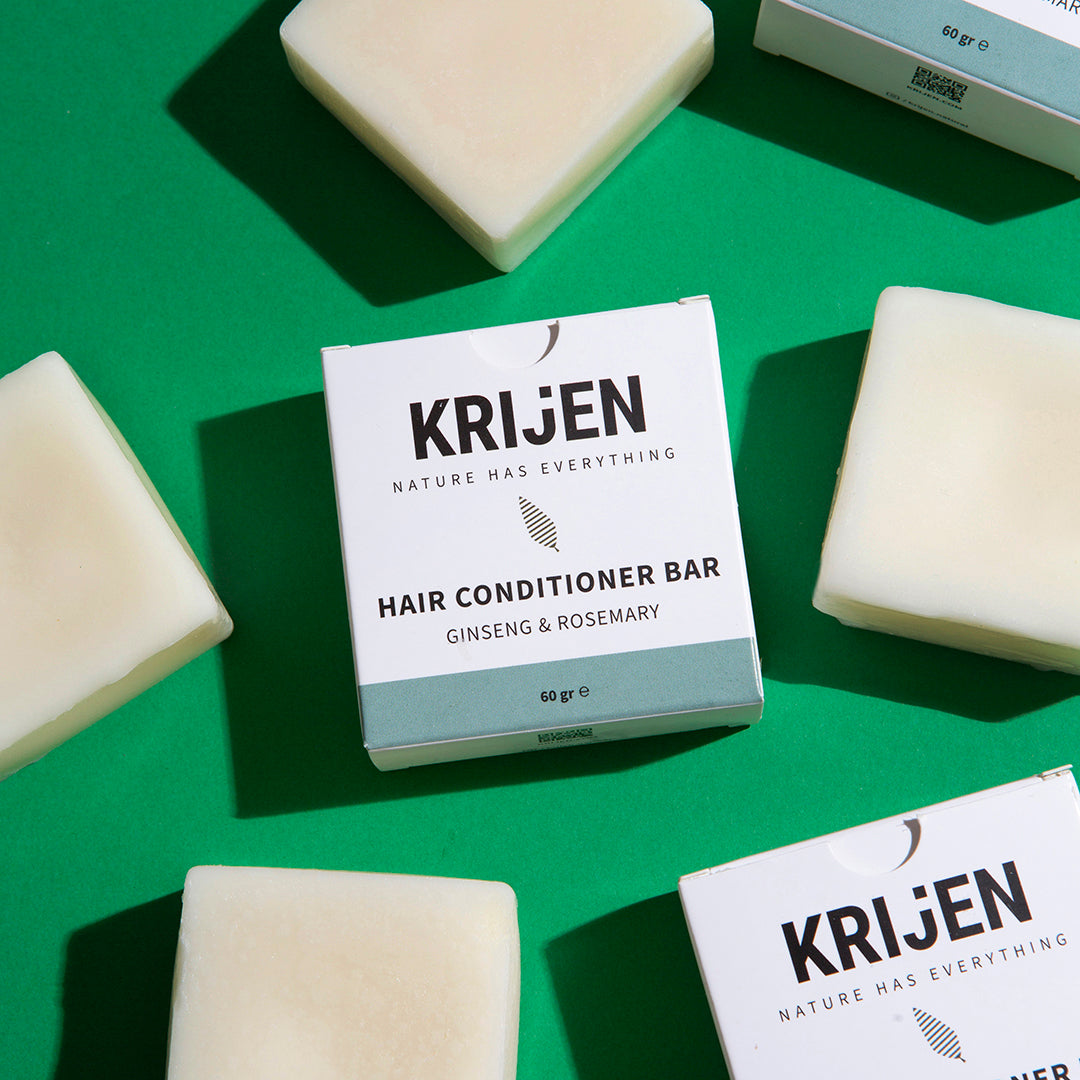 Fester Haar-Conditioner mit Ginseng und Rosmarin, 60 Gr.