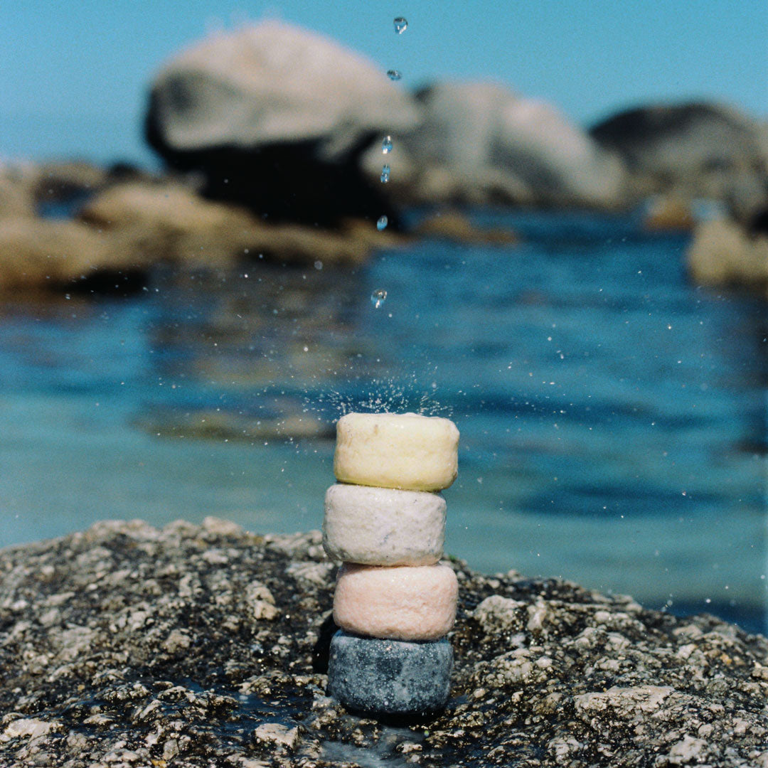 Festes Shampoo-Riegel Kokosnuss &amp; Orange 100 Gr 