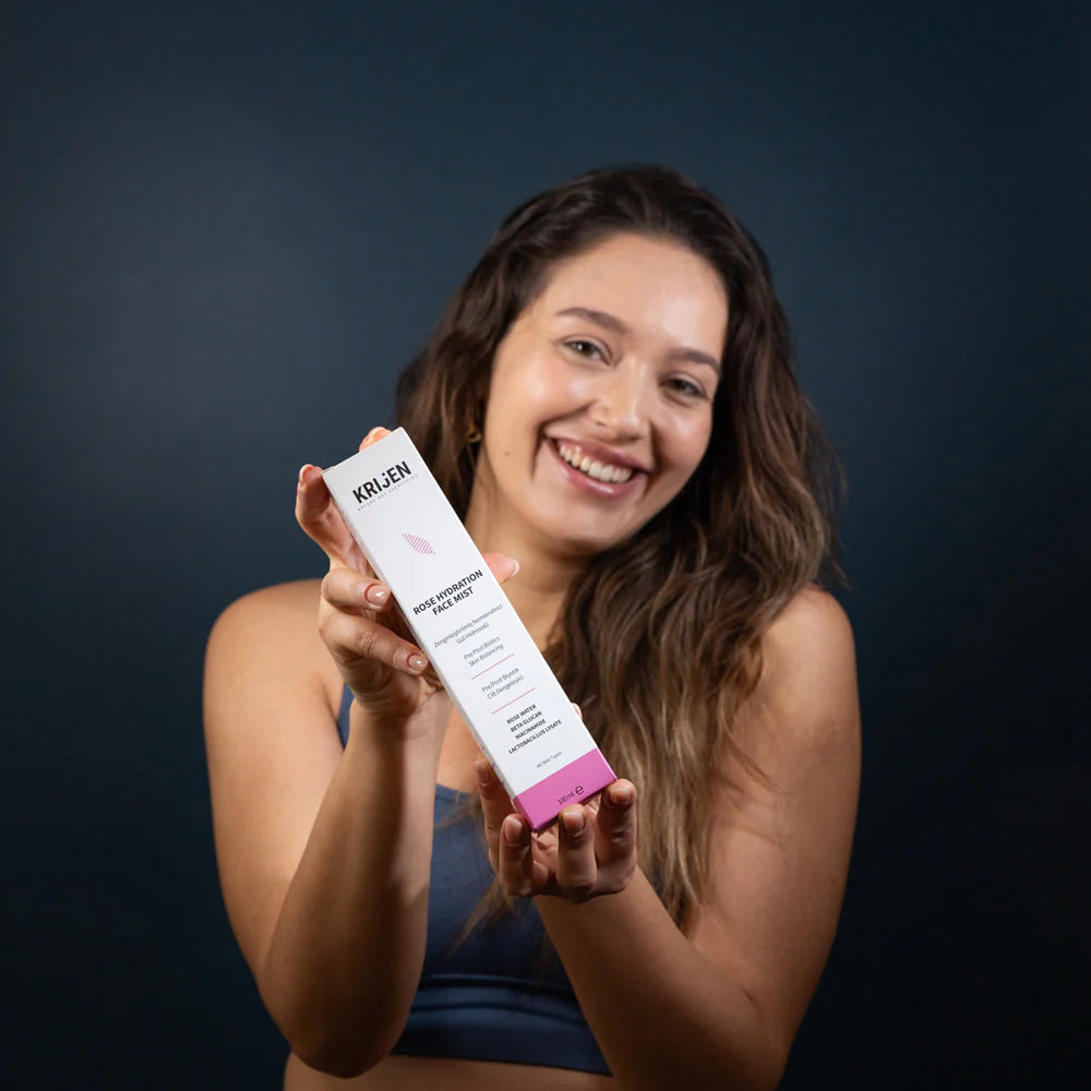 Angereichertes, feuchtigkeitsspendendes Rosenhydrosol – Gesichtsnebel mit Niacinamid und Haferextrakt (100 ml) 