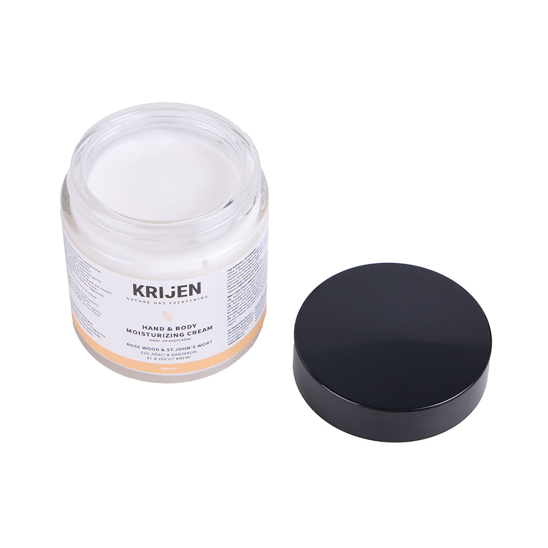 Rosenholz & Johanniskraut Hand- und Körpercreme