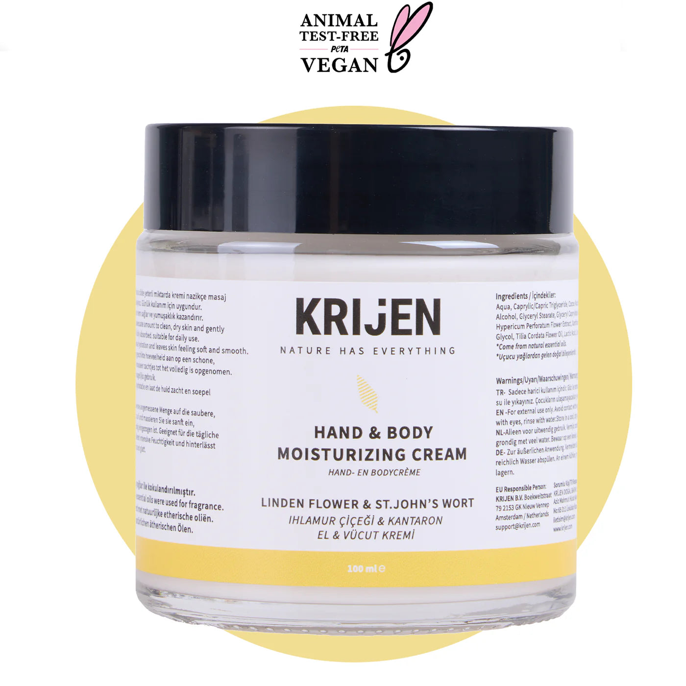 Linden & St. John's Wort Hand and Body Cream