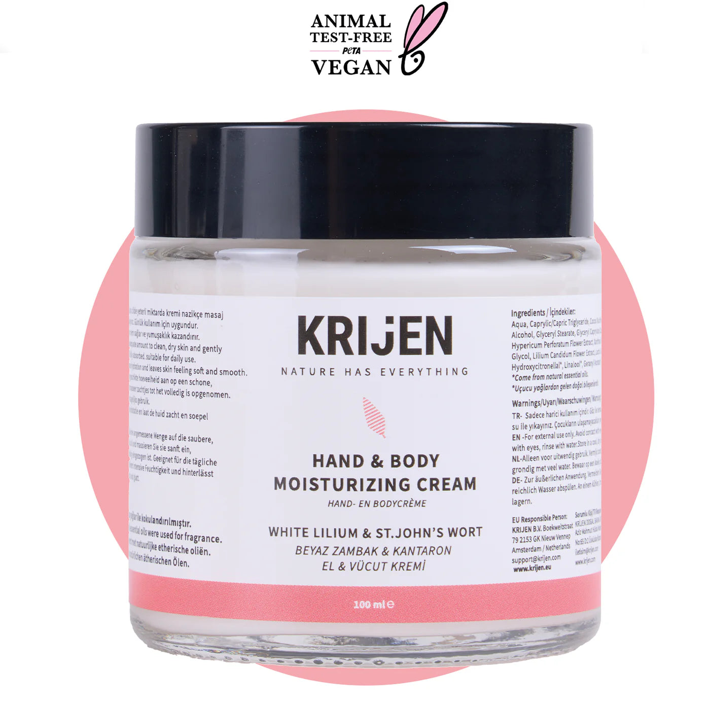 Lily & St. John's Wort Hand and Body Cream