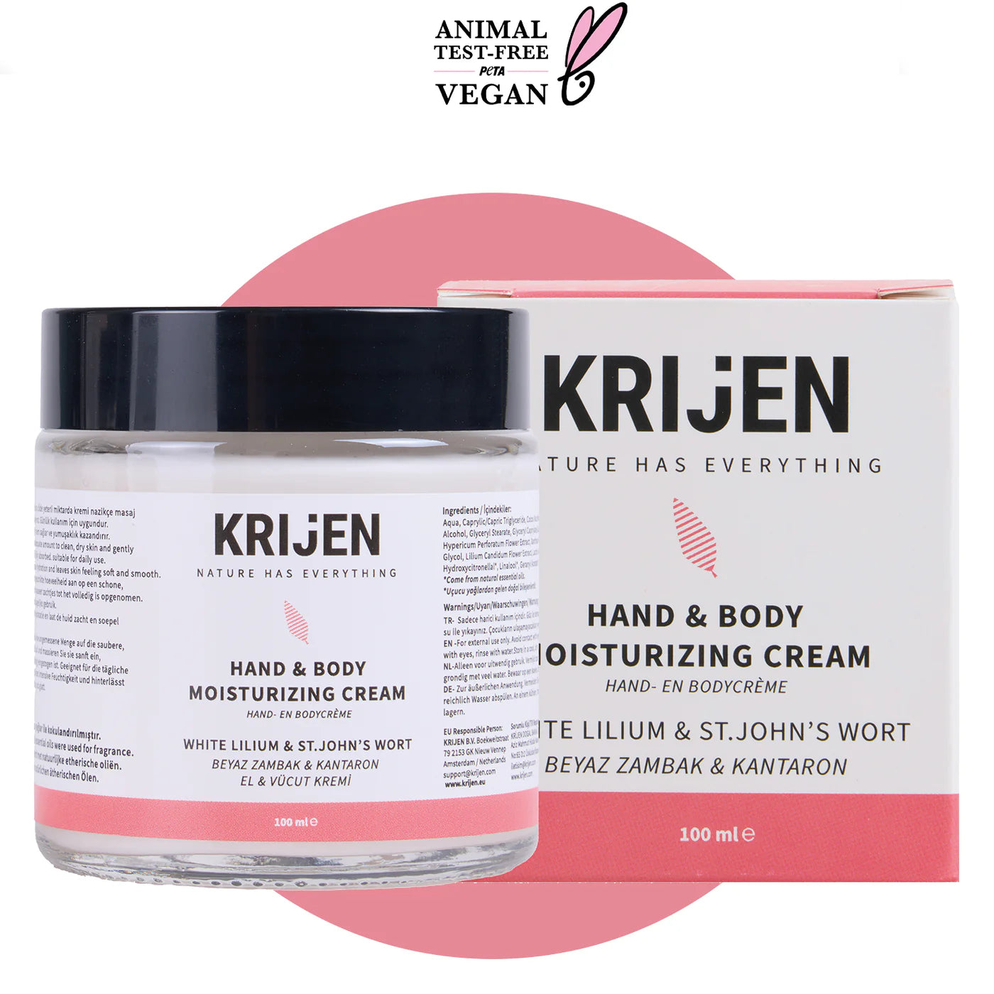 Lily & St. John's Wort Hand and Body Cream